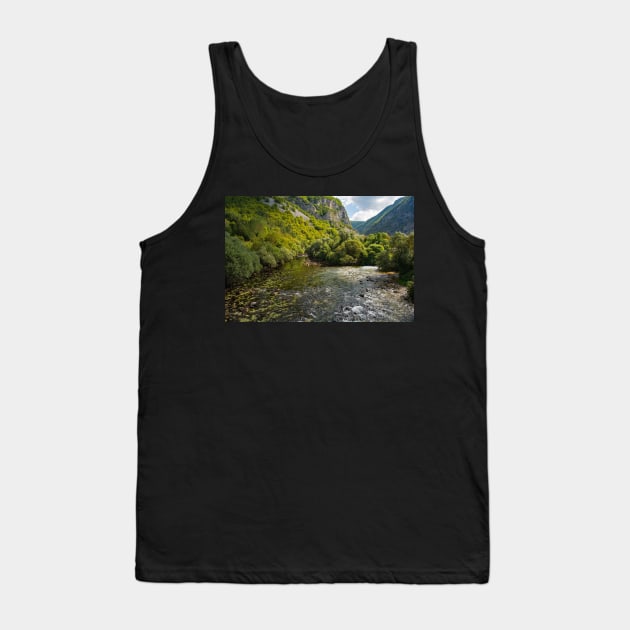 Unac River in Martin Brod, Bosnia Tank Top by jojobob